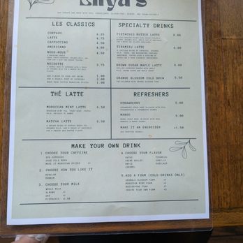 Lilya's Cafe - Coffee & Tea Near Me - St. Petersburg, Florida