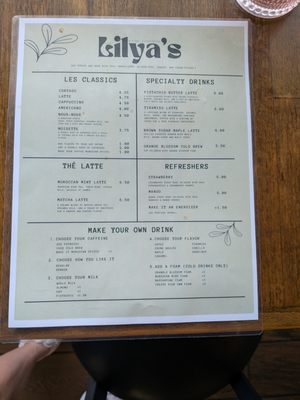 Menu photo 2 Lilya's Cafe St. Petersburg, FL