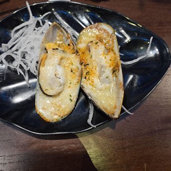 Umiya - Grilled Mussels Appetizer - Sushi Bars Near Me - Humble, Texas Umiya - Grilled Mussels Appetizer - Sushi Bars Near Me - Humble, Texas
