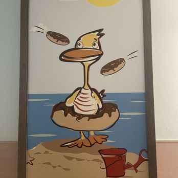 Duck Donuts - Bathroom art - Donuts Near Me - Myrtle Beach, South Carolina