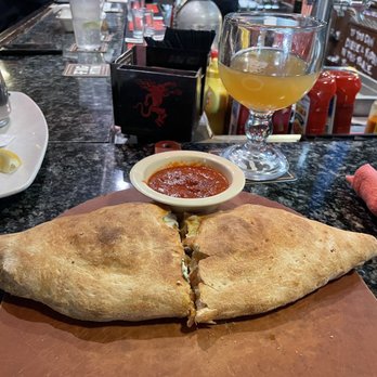 Junkyard Cafe - Uncle Nick's calzone - American Near Me - Simi Valley, California Junkyard Cafe - Uncle Nick's calzone - American Near Me - Simi Valley, California