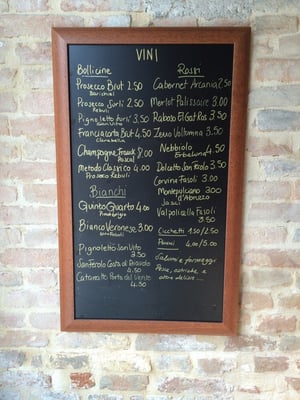 Menu photo 4 Vino Vero Venezia, VE Menu photo 4 Vino Vero Venezia, VE
