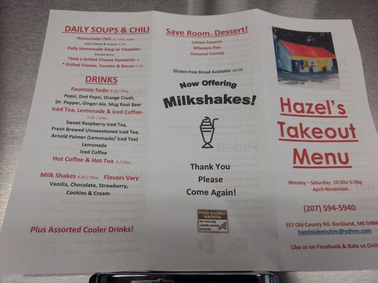 Menu photo 4 Hazel's Take Out Rockland, ME Menu photo 4 Hazel's Take Out Rockland, ME