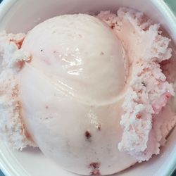 F & J Water - Thrifty strawberry ice cream.