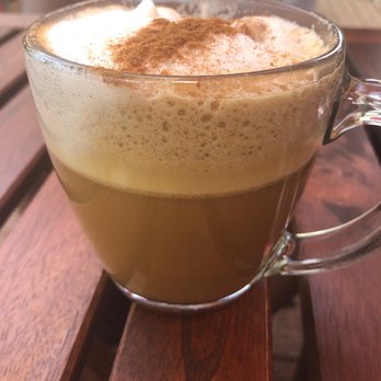 Caffe Social - Starting the day off right with honey almond latte - American Near Me - Norwalk, Connecticut Caffe Social - Starting the day off right with honey almond latte - American Near Me - Norwalk, Connecticut