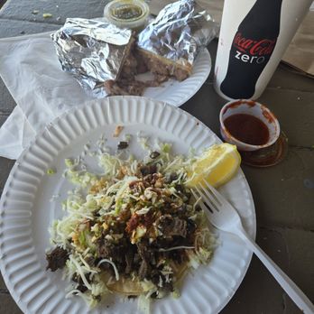 Taco Del Rio - Special Carne Asada Taco with Sour Cream and Guacamole, Bean and Cheese Burrito - Mexican Near Me - La Puente, California