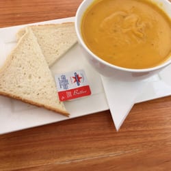 Anton's Best of Tasmania - Carrot and Ginger Soup - Soup of the day
