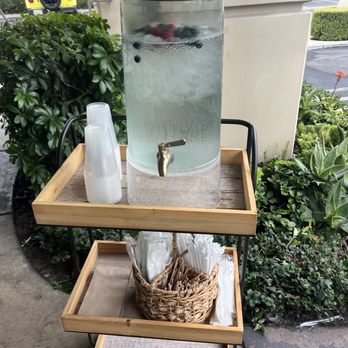 Le Saint Honore - Outside water upon entering - Breakfast & Brunch Near Me - Irvine, California
