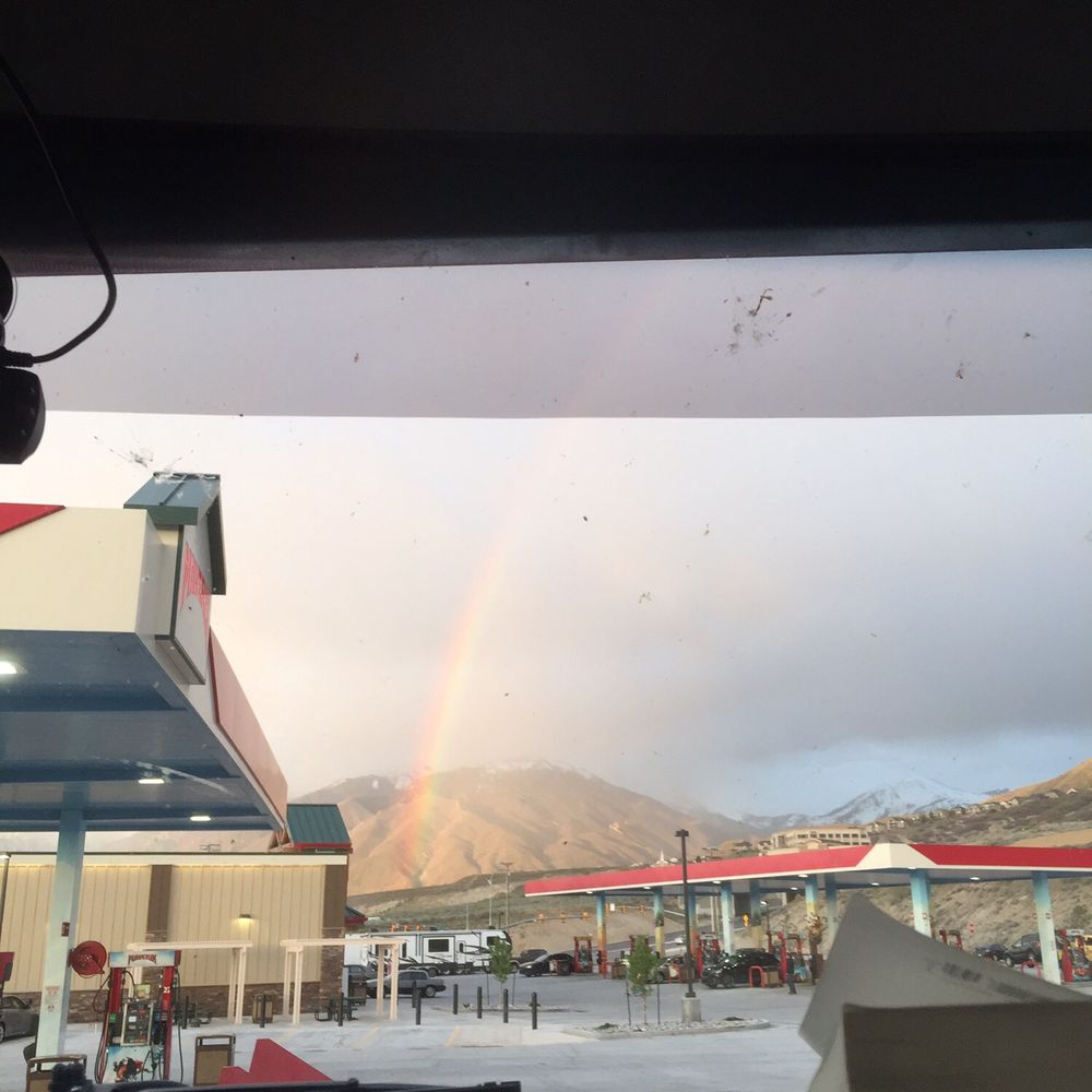 Maverik Adventure's First Stop - a rainbow in the sky - Convenience Stores Near Me Maverik Adventure's First Stop - a rainbow in the sky - Convenience Stores Near Me