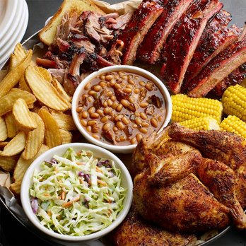 Famous Dave's Bar-B-Que - ows a platter of barbecued food - Barbeque Near Me - Davenport, Iowa Famous Dave's Bar-B-Que - ows a platter of barbecued food - Barbeque Near Me - Davenport, Iowa
