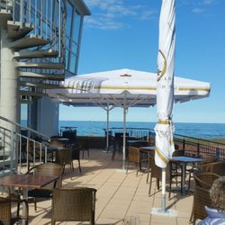 Inselparadies - Terasse mit Blick auf die Ostsee