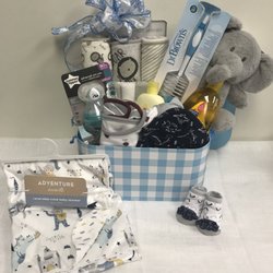 Cumming Florist - Baby Boy Gift Basket