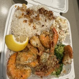 Hawaiian Garlic Shrimp