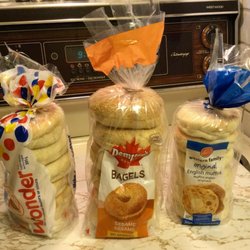 Dollar Tree - Last shopping stop this morning - bagels & English muffins to tuck away in the freezer.
