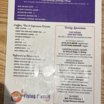 The Flying Biscuit Cafe - Menu - Breakfast & Brunch Near Me - Mt. Pleasant, South Carolina The Flying Biscuit Cafe - Menu - Breakfast & Brunch Near Me - Mt. Pleasant, South Carolina