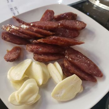 eHotPot - Taiwanese Sausage and fresh garlic - Hot Pot Near Me - Tucson, Arizona