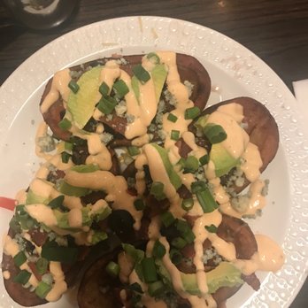 Spangle Saloon And Grill - Stuffed Potato Skins... come to mamma - American Near Me - Spangle, Washington Spangle Saloon And Grill - Stuffed Potato Skins... come to mamma - American Near Me - Spangle, Washington