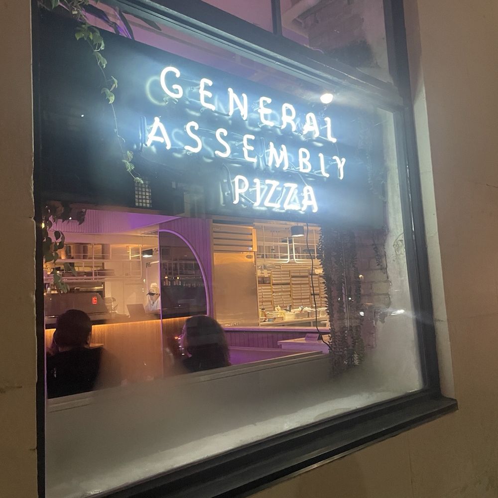 Front sign