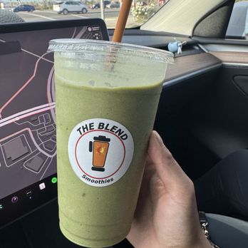 The Blend Smoothies - Matcha Matcha (drank some already) - Juice Bars & Smoothies Near Me - Winchester, California