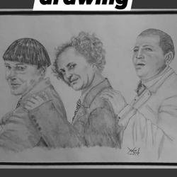 Tabora Studio - Charcoal pencil drawing