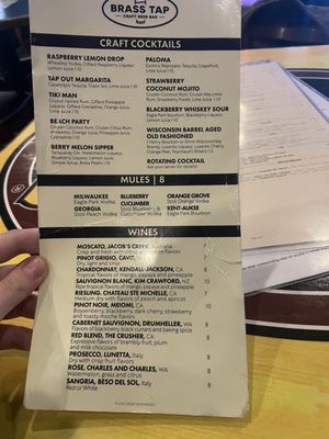 Menu photo 3 The Brass Tap Greenfield, WI