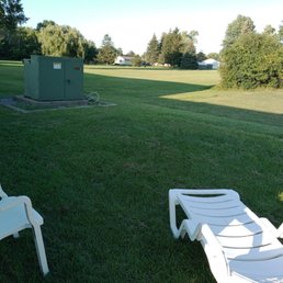 Back lawn