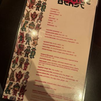 Strange Beast - Menu - Cocktail Bars Near Me - Ventura, California