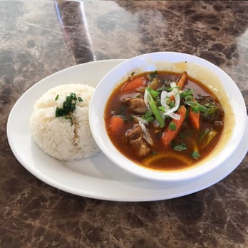 Hoi An Cafe - Beef stew with rice - Vietnamese Near Me - Vancouver, British Columbia