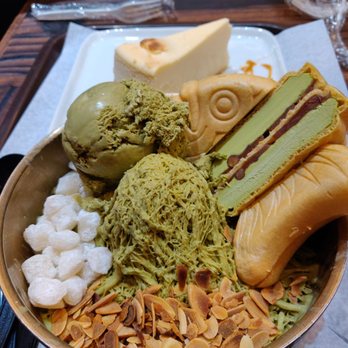 Coffee Factory - Matcha Bingsoo - Desserts Near Me - Flushing, New York