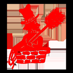 Ye Olde Chimney Sweeps - Logo created in 1974.