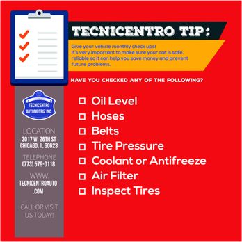 Tecnicentro Automotriz - Auto Repair Near Me - Chicago, Illinois