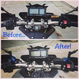 Thank you, Terry, Daniel and Brian for hooking up these new mirror extendors!