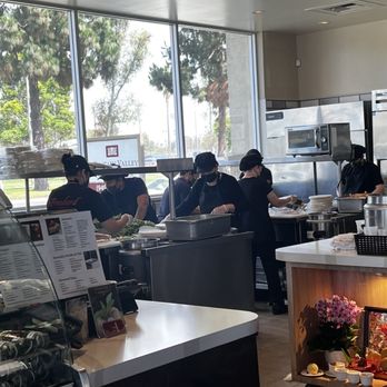 Brodard Restaurant - All these people making their infamous spring rolls! - Vietnamese Near Me - Fountain Valley, California