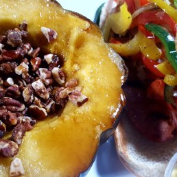 Smoked Acorn Squash