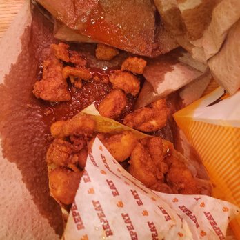 Big Chicken - After pouring them out to get the Grease out. Took three times to strain it. - Chicken Shop Near Me - Las Vegas, Nevada Big Chicken - After pouring them out to get the Grease out. Took three times to strain it. - Chicken Shop Near Me - Las Vegas, Nevada
