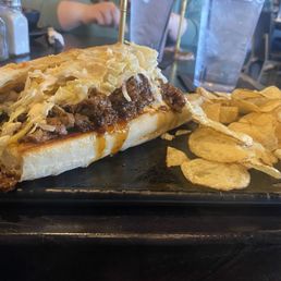 Spicy beef sandwich Spicy beef sandwich