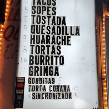 Taqueria El Palomo - Menu - Food Trucks Near Me - Houston, Texas Taqueria El Palomo - Menu - Food Trucks Near Me - Houston, Texas