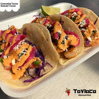 Toyloco - Shrimp tacos so delicious. - Tacos Near Me - Austin, Texas