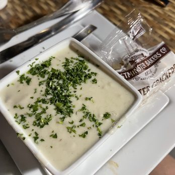 Hobo's Cafe - New England clam chowder-bowl $5.99 - New American Near Me - Key Largo, Florida