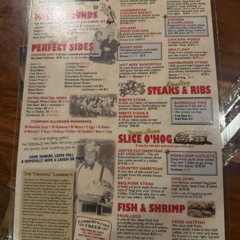 Lambert's Cafe - Menu - Seafood Near Me - Foley, Alabama Lambert's Cafe - Menu - Seafood Near Me - Foley, Alabama