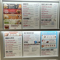Andys menu Andys menu