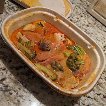 Coco Thai Bistro - Masaman curry take out container - BEFORE eating any! - Thai Near Me - Narberth, Pennsylvania
