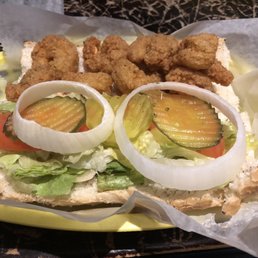 My Shrimp Po' Boy was very good. My Shrimp Po' Boy was very good.
