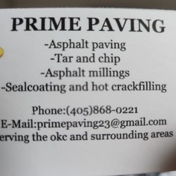 Prime paving