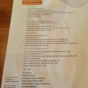 Cochon RESTAURANT - Brunch menu - Cajun/Creole Near Me - New Orleans, Louisiana Cochon RESTAURANT - Brunch menu - Cajun/Creole Near Me - New Orleans, Louisiana
