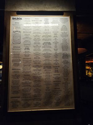 Menu photo 1 Balboa Pizzeria México, D.F., DIF Menu photo 1 Balboa Pizzeria México, D.F., DIF