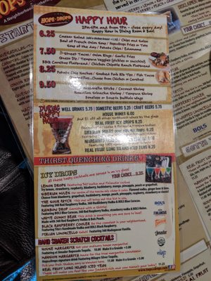 Menu photo 3 Hops n Drops Spokane, WA