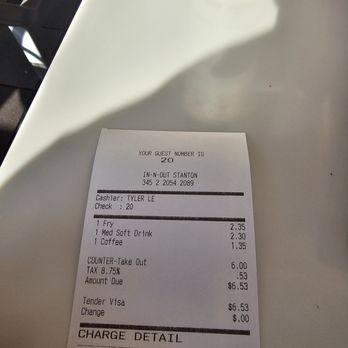 In-N-Out Burger - Burgers Near Me - Stanton, California