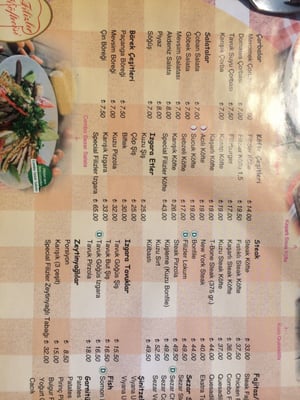 Menu photo 1 Filizler Köftecisi Istanbul, 34