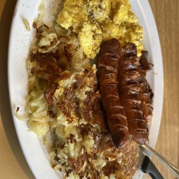 Ozzie's Diner - Hot Links Sausage and Eggs - Diners Near Me - Commerce, California